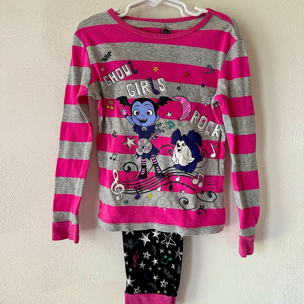 Girls Vamparina Two Piece Pajama Set